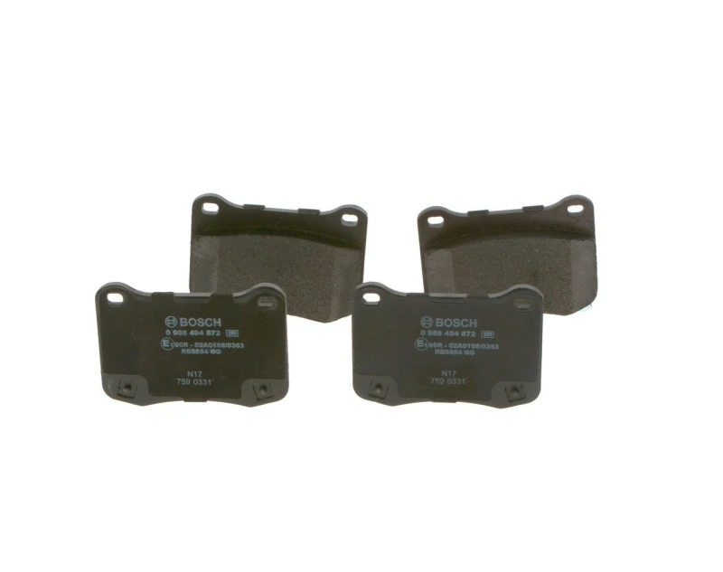Image of Brake pad set Bosch 0 986 494 872
