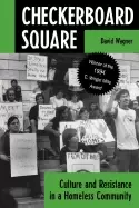 Image of checkerboard square culture and resistance in a homeless community