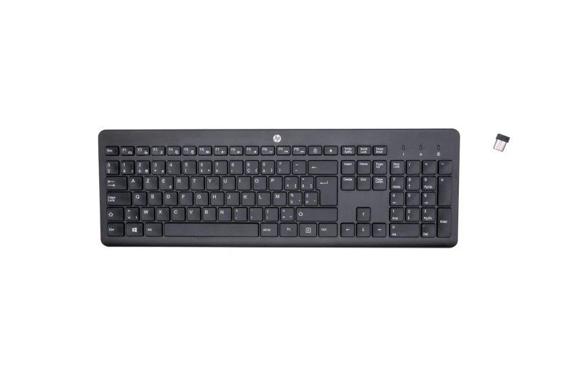 Image of HP 230 Wireless keyboard Universal RF Wireless AZERTY Belgian Black