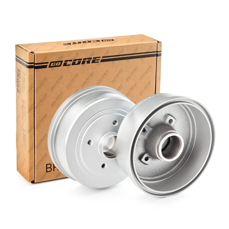 Image of goCORE GCA230057 Brake Drum Rear Axle, Ø: 228mm, without wheel bearing Brake Drum (123)