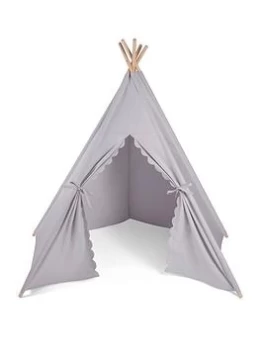 image of The Little Green Sheep The Little Green Sheep Teepee Play Tent - Grey