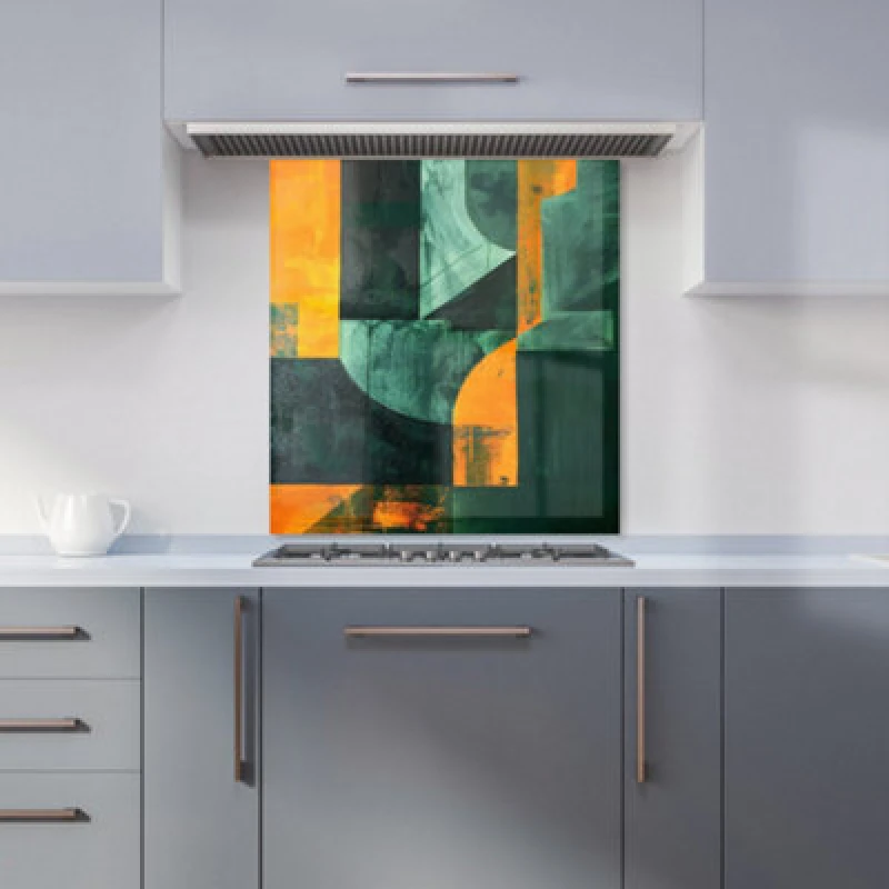Image of Warren Reed Designer Shattered Eye Kitchen Splashback