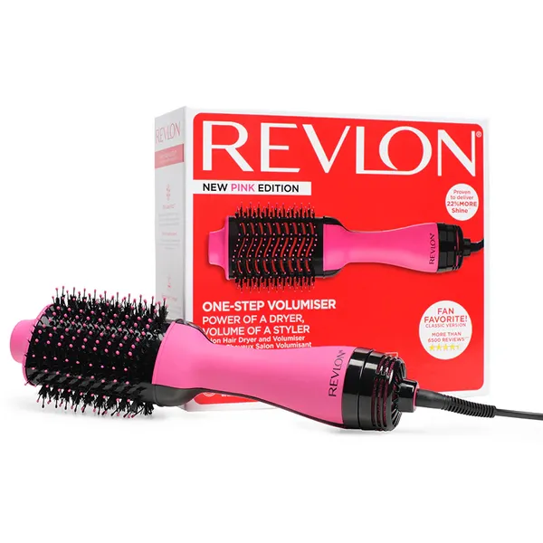 Image of Revlon One Step Volumiser RVDR5222VUK Hair Styler - Pink 761318523260