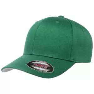 Image of Flexfit Unisex Wooly Combed Cap (L/XL) (Pepper Green)