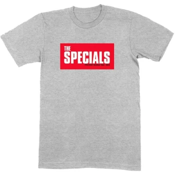 Image of The Specials - Protest Songs Unisex Large T-Shirt - Grey