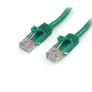 image of 10 ft Cat5e Green Snagless RJ45 UTP Cat 5e Patch Cable 10ft Patch Cord