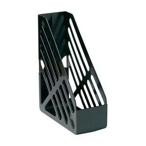 image of 5 Star A4Foolscap Magazine Rack File Black