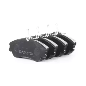 Image of A.B.S. Brake pad set prepared for wear indicator 37152 Brake pads,Brake pad set, disc brake PEUGEOT,CITROEN,206 Schragheck (2A/C),206 CC (2D)