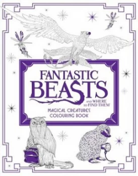 Image of Fantastic Beasts and Where to Find Them Magical Creatures Colouring Book by Harpercollins Publishers Paperback