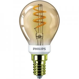 image of Philips Lighting LED (monochrome) EEC A++ (A++ - E) E14 3.5 W = 15 W Warm white (Ø x L) 45mm x 45mm