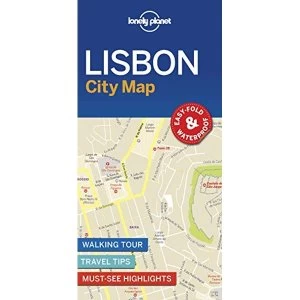 Image of Lonely Planet Lisbon City Map Sheet map, folded 2018