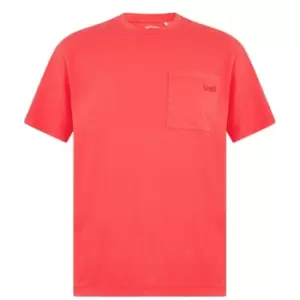 Levis Levis Easy Pocket T-Shirt Mens - Red