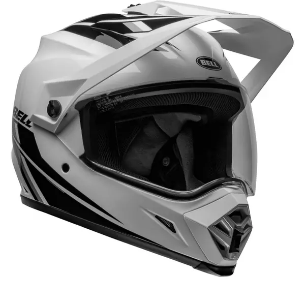 Image of Bell MX-9 Adventure MIPS Alpine White Black Adventure Helmet Size 2XL