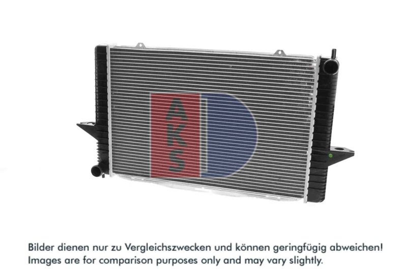 Image of AKS DASIS 220003N Engine radiator Aluminium, Brazed cooling fins Radiator,engine cooling (470)