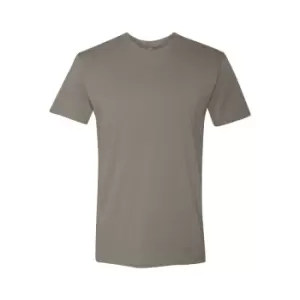 Image of Next Level Adults Unisex CVC Crew Neck T-Shirt (L) (Warm Grey)