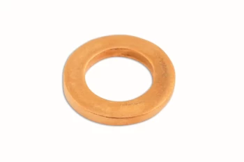 image of Copper Sealing Washer M6 x 10 x 1.0mm Pk 100 Connect 31826