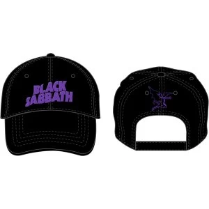 image of Black Sabbath - Demon & Logo Baseball Cap