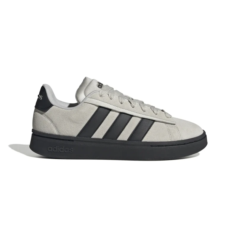 Image of adidas grand court alpha trainers in Black & grey Black/Grey UK 12
