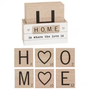 Scrabble Coasters Set of 6 Home