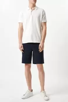 image of Mens 5 Pocket Navy Shorts