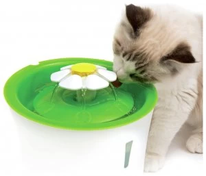 image of Catit Flower Cats Drinking Fountain