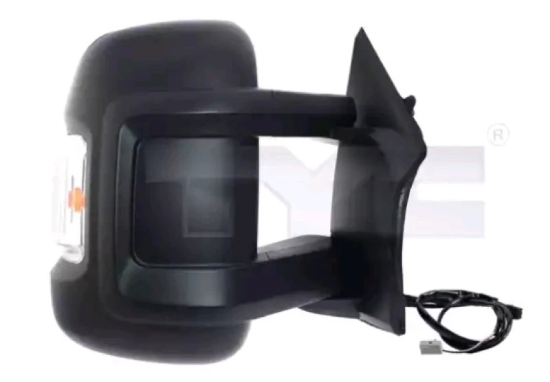 Image of TYC 309-0154 Wing mirror Left, Mid-sized mirror arm Outside Mirror (50)