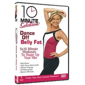 image of 10 Minute Solution Dance Off Belly Fat DVD