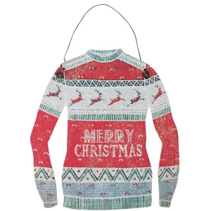 image of Merry Christmas Jumper Hanging Decoration