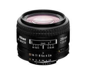 image of Nikon AF NIKKOR 28mm f-2.8D Wide-Angle Lens