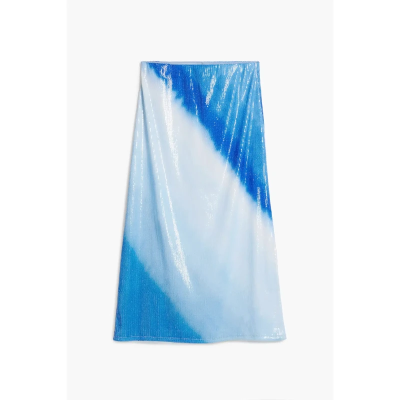 Image of Desigual Womens skirt Desigual Repris Bleu Female L