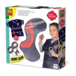 Image of SES CREATIVE Petits Pretenders Police Dress Up Costume Set, 3 Years and Above (18022)