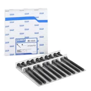 Image of AJUSA Cylinder Head Bolt Kit 81006700 Bolt Kit, cylinder head FIAT,PEUGEOT,CITROEN,QUBO (225),FIORINO Kasten/Kombi (225),Fiorino MPV (225)