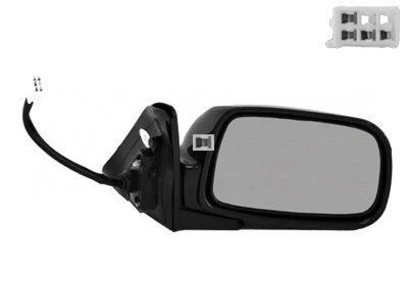 Image of VAN WEZEL 5387808 Wing mirror * HAGUS * Right, Heatable Outside Mirror (50)
