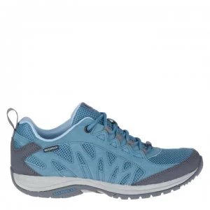 image of Merrell Simien Waterproof Trainers Ladies - Bluestone