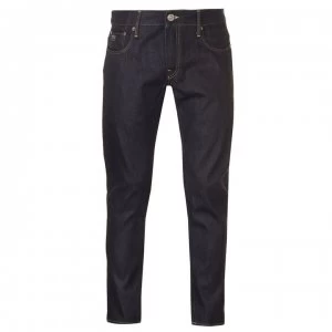 image of G Star 3301 Low Tapered Mens Jeans - raw