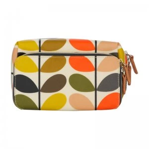 image of Orla Kiely Classic Multi Stem Medium Wash Bag