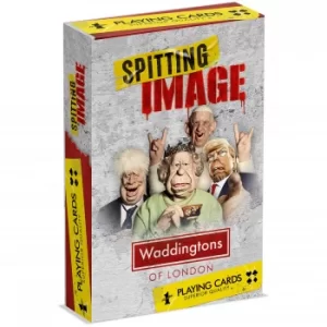 Image of Spitting Image Waddingtons No 1 Playing Cards