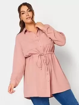 Image of Yours Utility Tunic Rose Pink, Size 20, Women