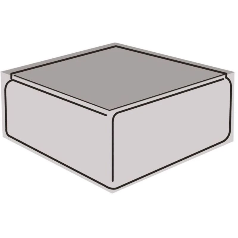 Image of Garland Small Coffee Table Cover Black, 5 Year Warranty W3678