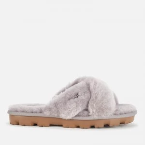 image of UGG Womens Fuzzette Sheepskin Slide Slippers - Soft Amethyst - UK 3