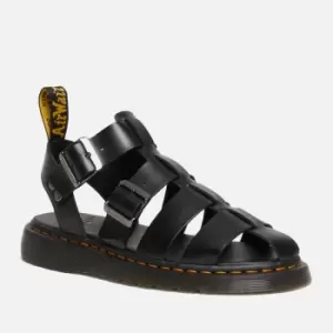 Image of Dr. Martens Mens Leather Fisherman Sandals - UK 10