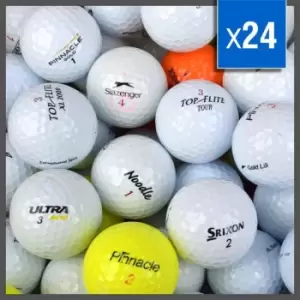 image of 2nd Chance Grade A Recycled Golf Balls - Mixed Value Brands - White