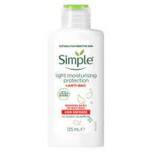 Simple Antibac Light Moisturiser 125ml