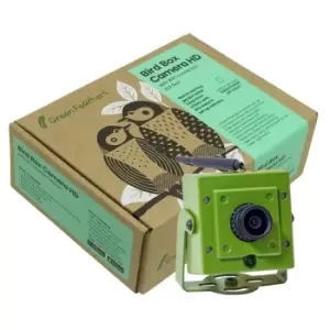 image of Green Feathers WiFi Bird Box Camera w/ Micro SD Recording and GB PSU - 1080P (3rd Gen)