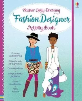 Image of Sticker Dolly Dressing Fashion Designer Activity Book by Fiona Watt