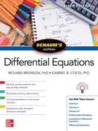 Image of schaums outline of differential equations fifth edition