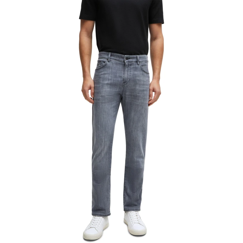 Image of Boss Delaware Slim Fit Jeans - Grey Grey 30 R