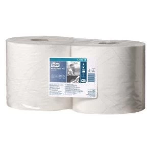 image of Tork Giant Centrefeed Roll 2-Ply 255m White Pack of 2 130041