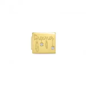 Image of Classic Glam Cubic Zirconia Dreamer Link Charm 230308/03