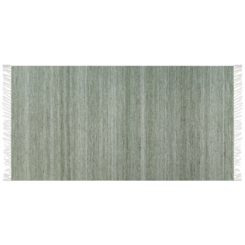 Image of Beliani Rug Malhia Light Green 80 X 150 Cm